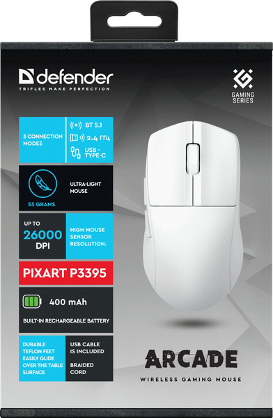 Изображение товара Мышь Defender Arcade GM-381 / 52382