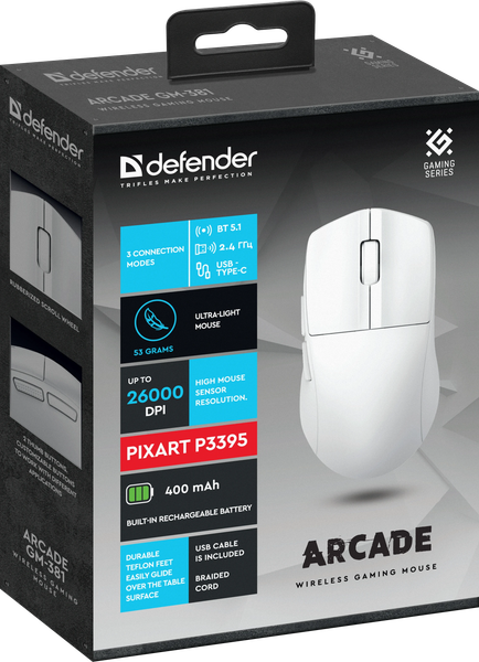 Изображение товара Мышь Defender Arcade GM-381 / 52382