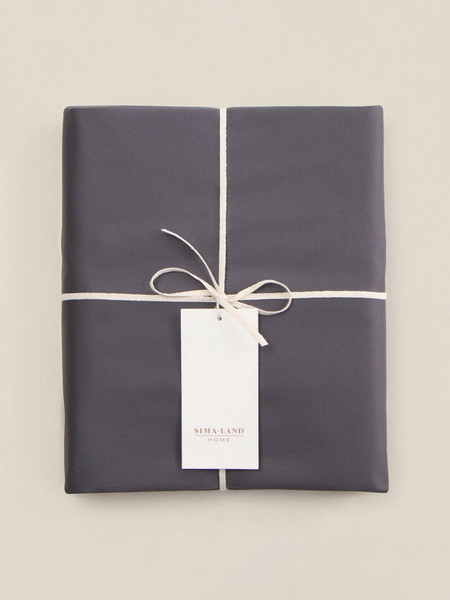 Изображение товара Простыня Sima-Land Home Graphite / 10445234
