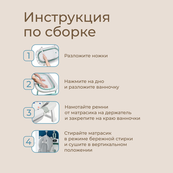 Изображение товара Ванночка детская ROXY-KIDS RFB-11-G (зеленый)