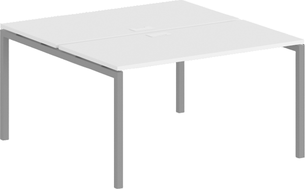 Изображение товара Комплект письменных столов Norden 120х163.8х75 / SG.247.WH.44.AN (антрацит/белый)