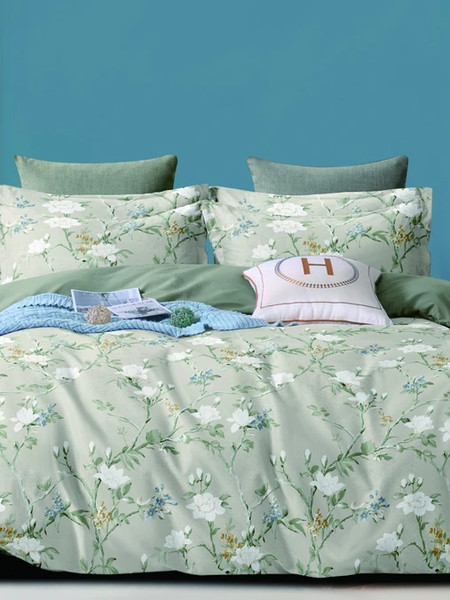 Изображение товара Комплект постельного белья GoodNight Сатин Делюкс 2511 Дуэт / 436734 (50x70, с компаньоном)