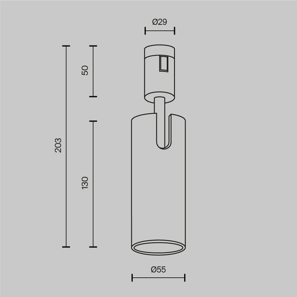 Изображение товара Трековый светильник Maytoni Focus Led Flarity TR144-1-12W4K-W-PT