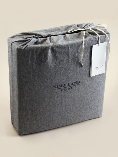 Изображение товара Комплект постельного белья Sima-Land Home Cotton line / 10831071 (серый)