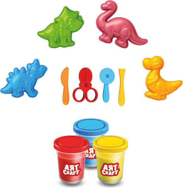 Изображение товара Набор для лепки Aяt Craft Динозаврики / 03995