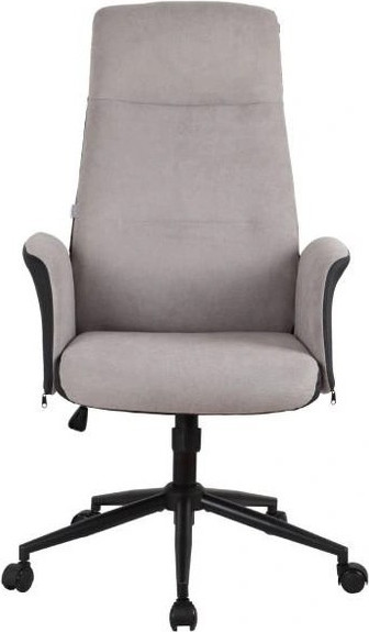 Изображение товара Кресло офисное King Style SHL-21 Livro Fabric PU Black (светло-серый)