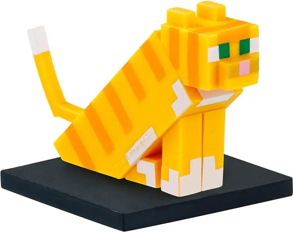 Изображение товара Набор фигурок коллекционных Minecraft Алекс, кот и паук / MC2021B