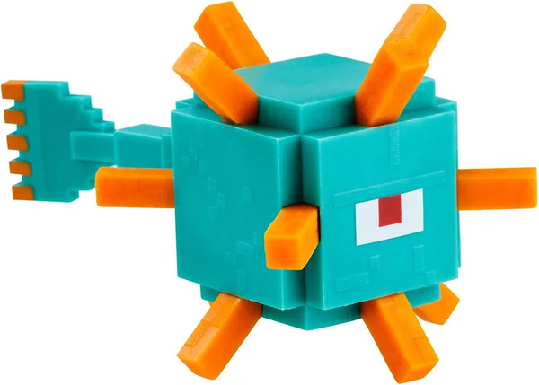 Изображение товара Набор фигурок коллекционных Minecraft  Иссушитель, Страж, Зомби, Асколотль и Эндермен / MC2040C