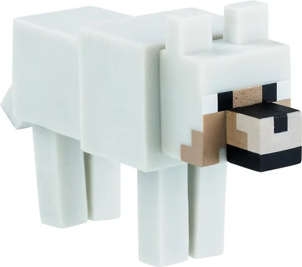 Изображение товара Набор фигурок коллекционных Minecraft Скелет, волк и зеленый крипер / MC2021C