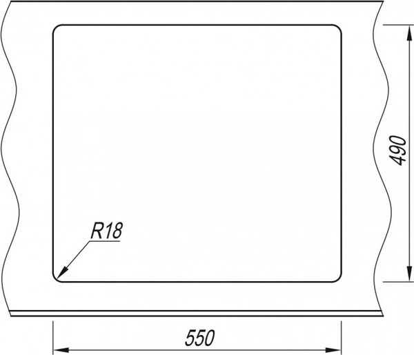 Изображение товара Мойка кухонная Arfeka Dalago 57 (белый)