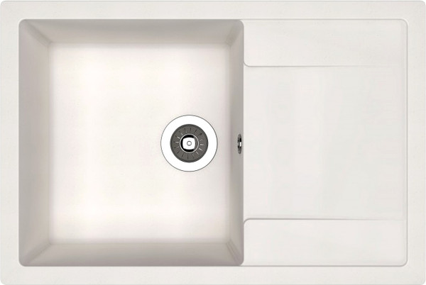 Изображение товара Мойка кухонная Arfeka Zia 76 (белый)