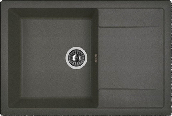 Изображение товара Мойка кухонная Arfeka Zia 76 (графитовый)