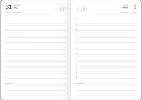 Изображение товара Ежедневник BG  Орел 2026г А4 / DdА4_09307 (176л)