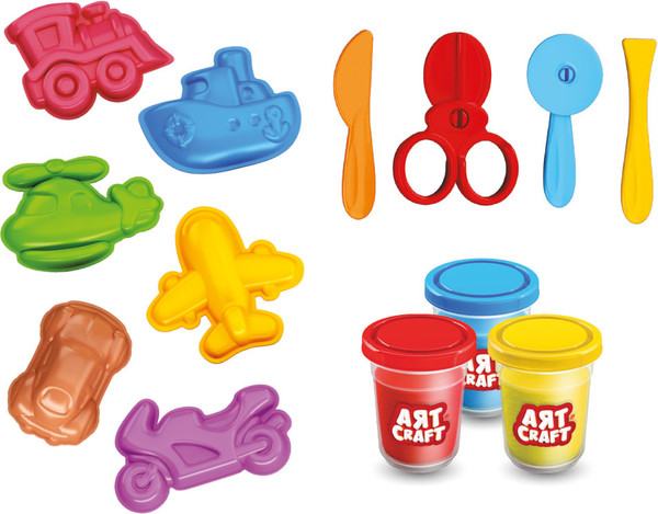 Изображение товара Набор для лепки Aяt Craft Транспорт / 03998