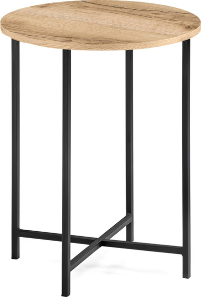 Изображение товара Табурет Древпром Круглый ДП2-10 (черный матовый/делано)