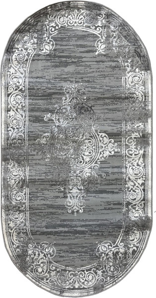 Изображение товара Ковер Sahan Alvita 7610A-S-D-GREY-GREY-OVAL K25 (1.6х2.3)