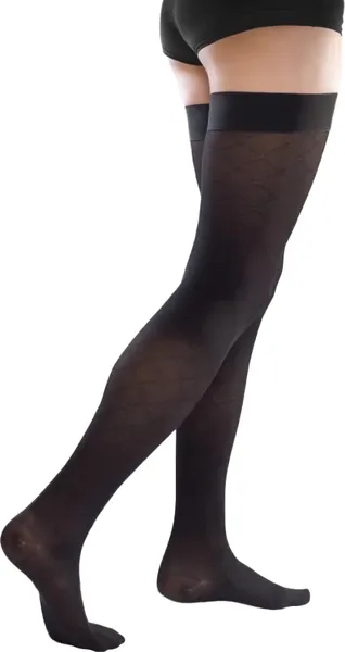 Изображение товара Чулки компрессионные Tonus Elast 0402 Lux Dr 2кк с мыском (р.3/рост 2, черный)