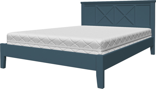 Изображение товара Полуторная кровать Bravo Мебель Грация-2 140х200 (сапфировый)