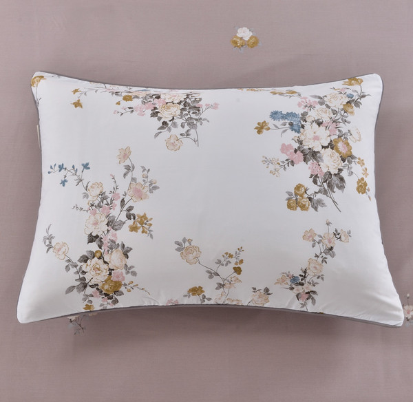 Изображение товара Комплект постельного белья Sofi de Marko Адель Евро 4н / Евро-4101 (пудровый)