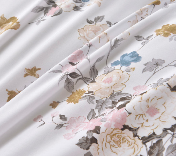 Изображение товара Комплект постельного белья Sofi de Marko Адель Евро 4н / Евро-4101 (пудровый)