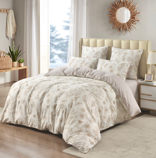 Изображение товара Комплект постельного белья Sofi de Marko Вальтери 2x / 2х-5713 (бежевый)