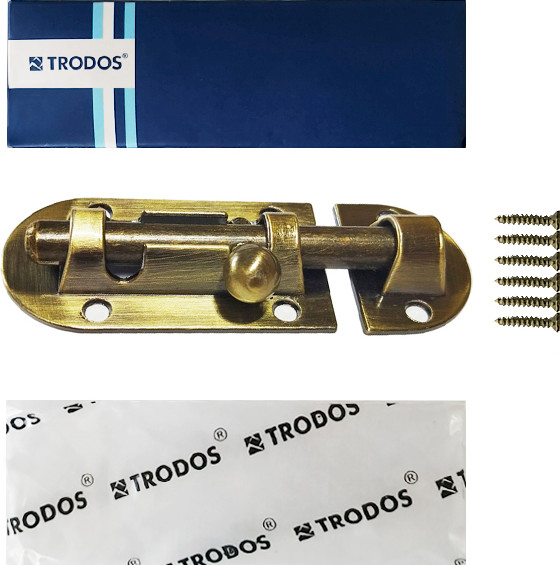 Изображение товара Щеколда Trodos ZY-113/L70 AB (бронза)