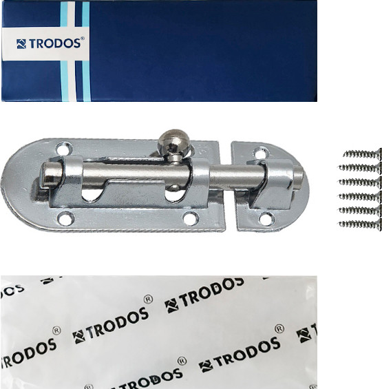 Изображение товара Щеколда Trodos ZY-113/L80 CP (хром)