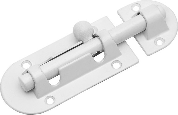 Изображение товара Щеколда Trodos ZY-113/L80 WW (белый)