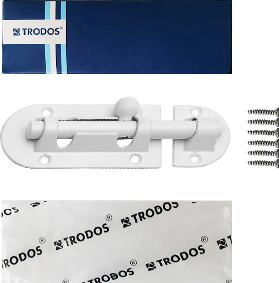 Изображение товара Щеколда Trodos ZY-113/L80 WW (белый)