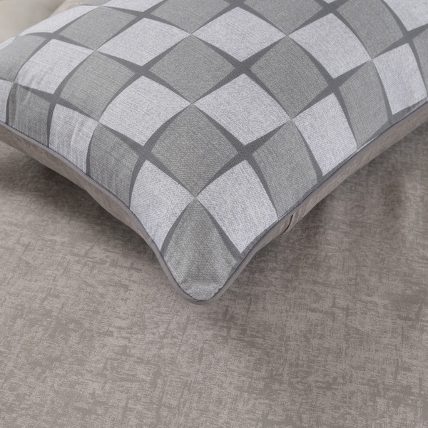 Изображение товара Комплект постельного белья Sofi de Marko Банифаций 7Е / 7Е-4910 (серый)