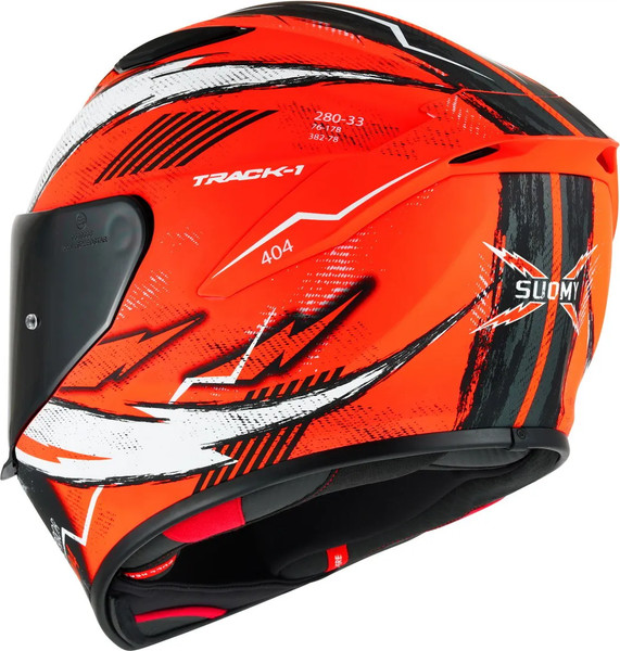 Изображение товара Мотошлем Suomy Track-1 404 / K6T10009.4 (M, оранжевый)