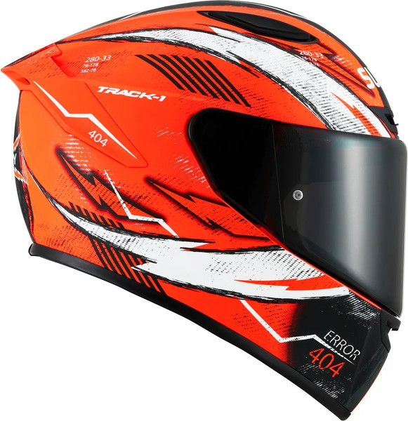 Изображение товара Мотошлем Suomy Track-1 404 / K6T10009.4 (M, оранжевый)