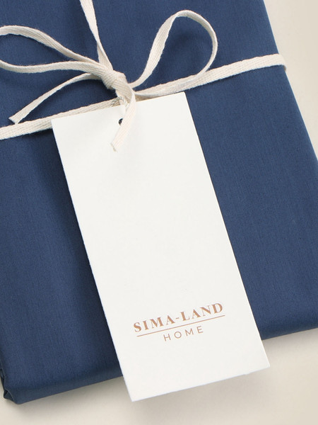 Изображение товара Наволочка Sima-Land Home Percale / 10445197 (синий)