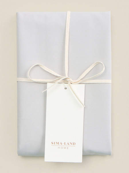 Изображение товара Наволочка Sima-Land Home Percale / 10445212 (серый)