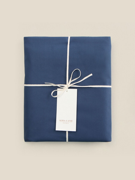 Изображение товара Простыня Sima-Land Home Percale / 10445188 (синий)