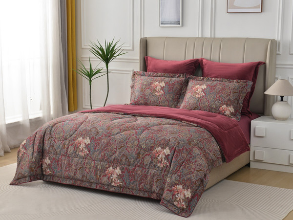 Изображение товара Комплект постельного белья с одеялом Sofi de Marko Ренато №8 7Е / Кт-7Е-Рн8