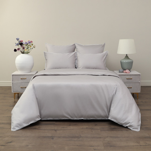 Изображение товара Комплект постельного белья Sofi de Marko Милла 7Е / 7Е-Мл-свс (светло-серый)