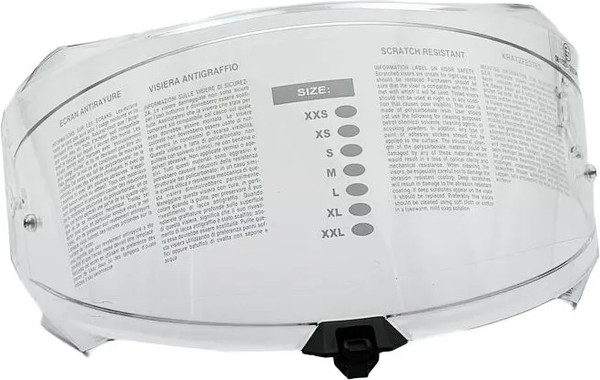 Изображение товара Визор для мотошлема KYT R2r Clear / YAR20VT0 (бесцветный/прозрачный)