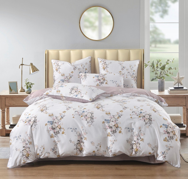 Изображение товара Комплект постельного белья Sofi de Marko Адель 7Е / 7Е-4101 (пудровый)