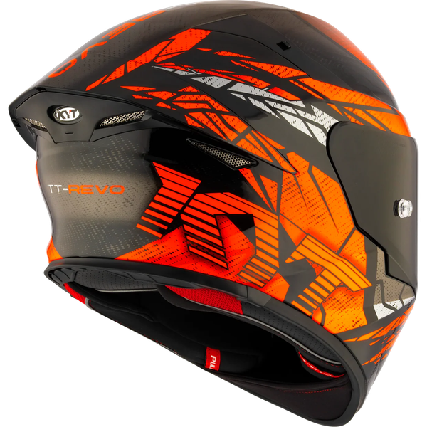 Изображение товара Мотошлем KYT Tt-Revo Combustion Orange / Y6TR0037.4 (M, оранжевый)