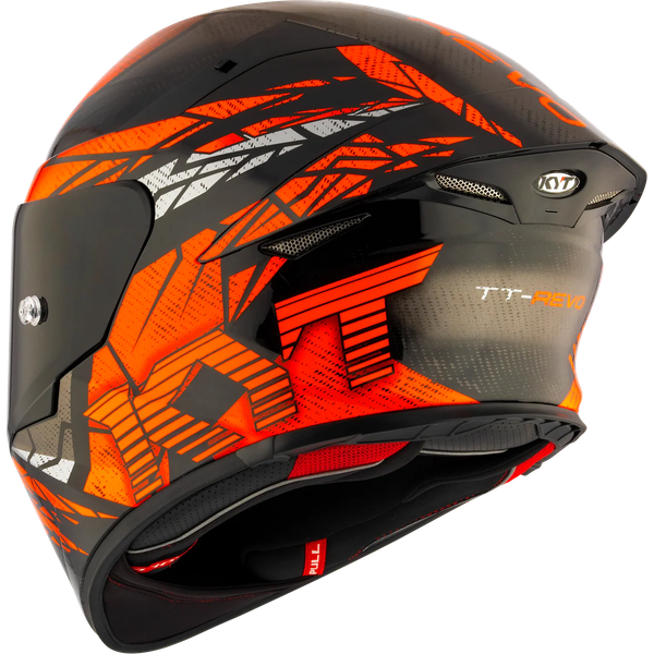 Изображение товара Мотошлем KYT Tt-Revo Combustion Orange / Y6TR0037.6 (XL, оранжевый)