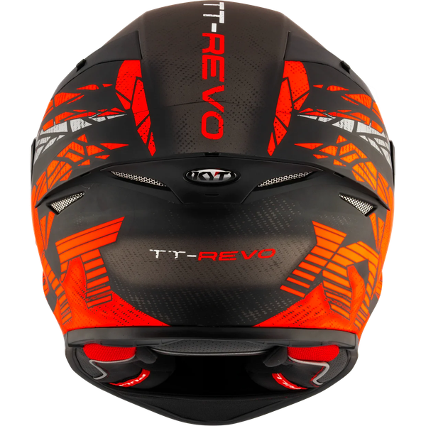 Изображение товара Мотошлем KYT Tt-Revo Combustion Orange / Y6TR0038.3 (S, красный матовый)