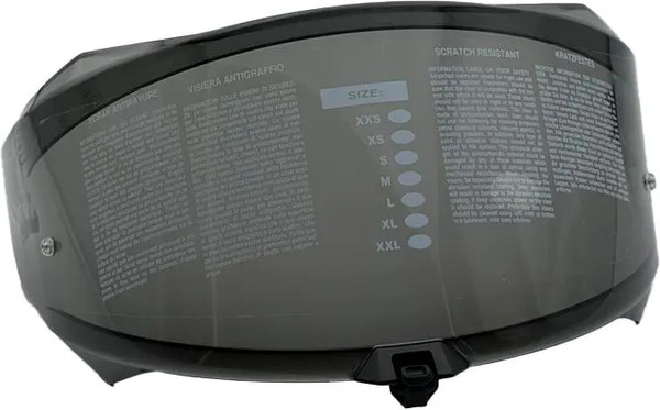 Изображение товара Визор для мотошлема KYT R2r Light Smoke / YAR20VF0 (серый/затемненный)