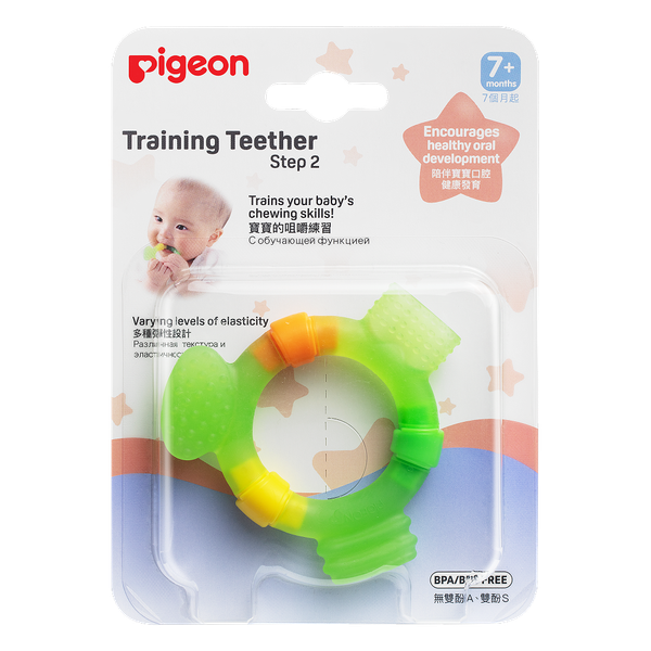 Изображение товара Прорезыватель для зубов Pigeon Step 2 7+ месяцев / 79883