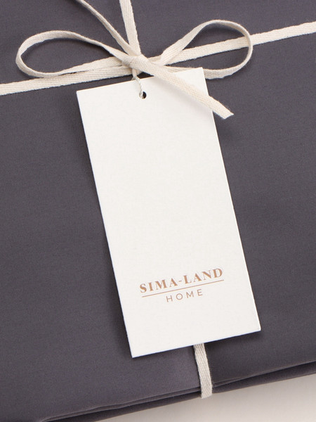 Изображение товара Простыня Sima-Land Home Graphite / 10445236