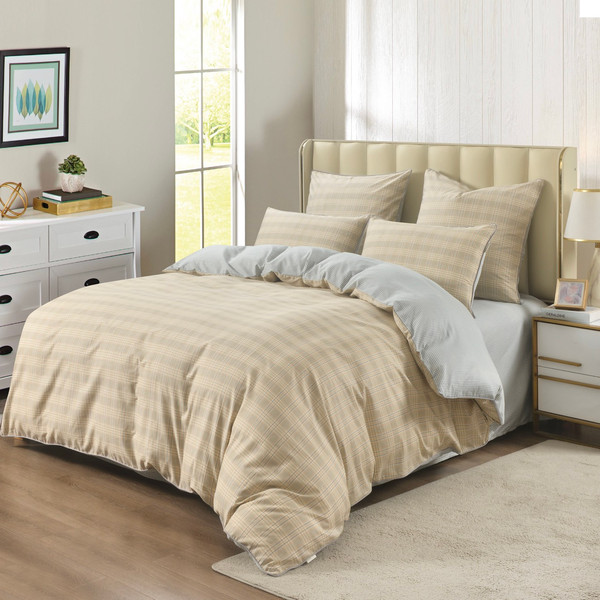 Изображение товара Комплект постельного белья Sofi de Marko Джагер 2x / 2х-5716 (тауп)