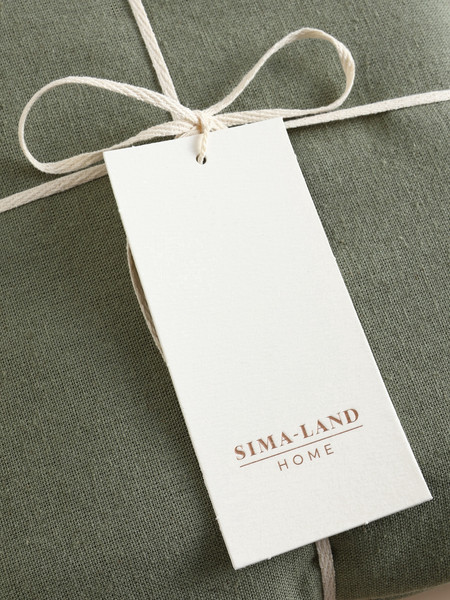 Изображение товара Простыня Sima-Land Home Linen collection / 10857021 (зеленый)