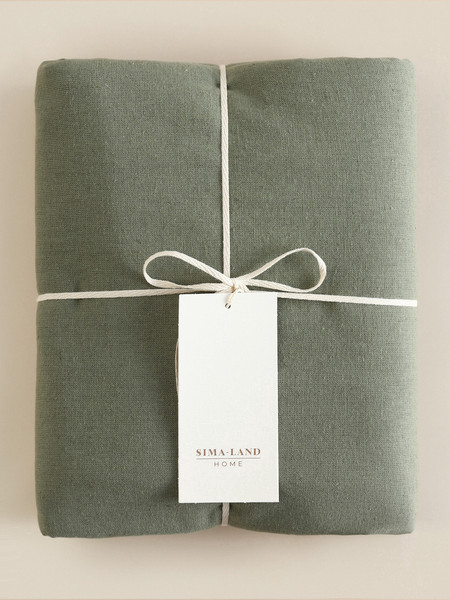 Изображение товара Простыня Sima-Land Home Linen collection / 10857022 (зеленый)