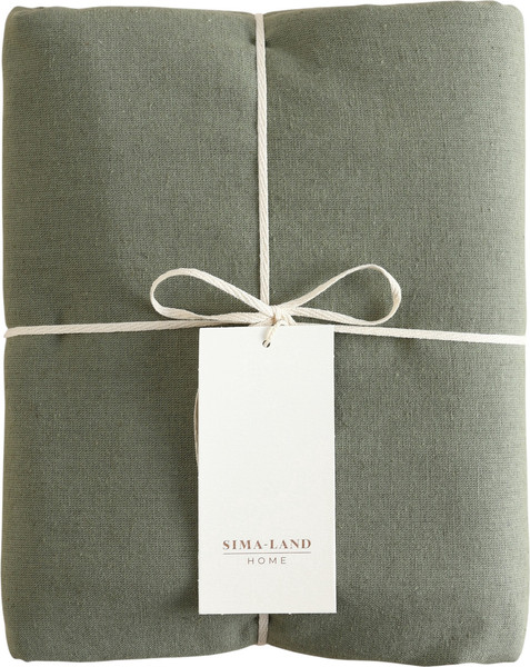 Изображение товара Пододеяльник Sima-Land Home Linen collection / 10857019 (зеленый)