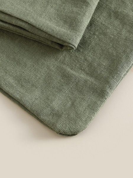 Изображение товара Пододеяльник Sima-Land Home Linen collection / 10857019 (зеленый)